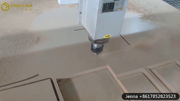 18mm MDF board cutting single head 6.0kw HQD spindle FLDM2030