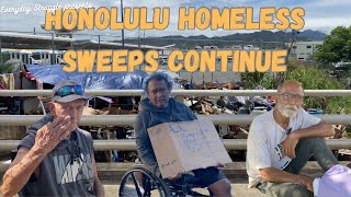 Honolulu Homeless Sweeps: In Their Own Words #homeless #hawaii