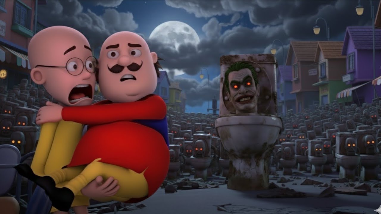 Motu Patlu vs Skibidi Toilet in Furfuri Nagar Full Episode !
