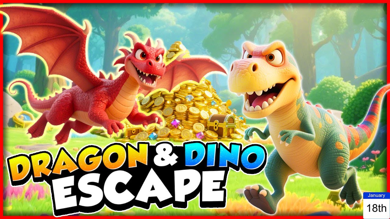 Охота на дракона + Охота на динозавра | Танцевальная песня для детей | Песня с движениями и движе...