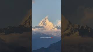 Magicatic view from Pokhara hotel windows.Wow.