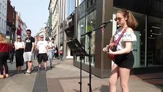 Allie Sherlock Live On Grafton Street Dublin Ireland