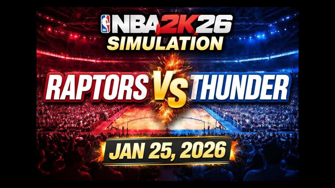 Full Game Highlights Raptors vs Thunder NBA 2K26