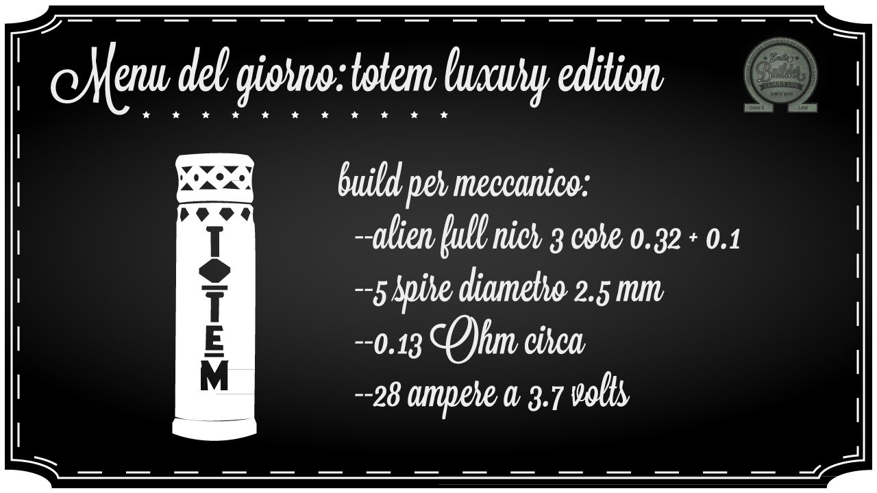 Totem palladio vaper's mood recensione emiliabuilder, tubo cloud chasing, ita