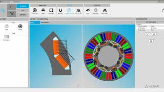 Altair FluxMotor Workflow- E Motor Concept Quick Design