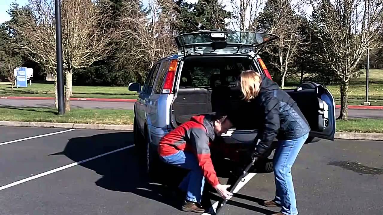 Honda CRV Picnic Table - YouTube