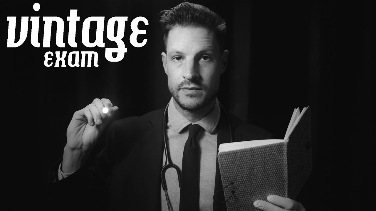 ASMR Roswell Medical Examination | Cranial, Eyes, Ears, Nose, Throat ENT