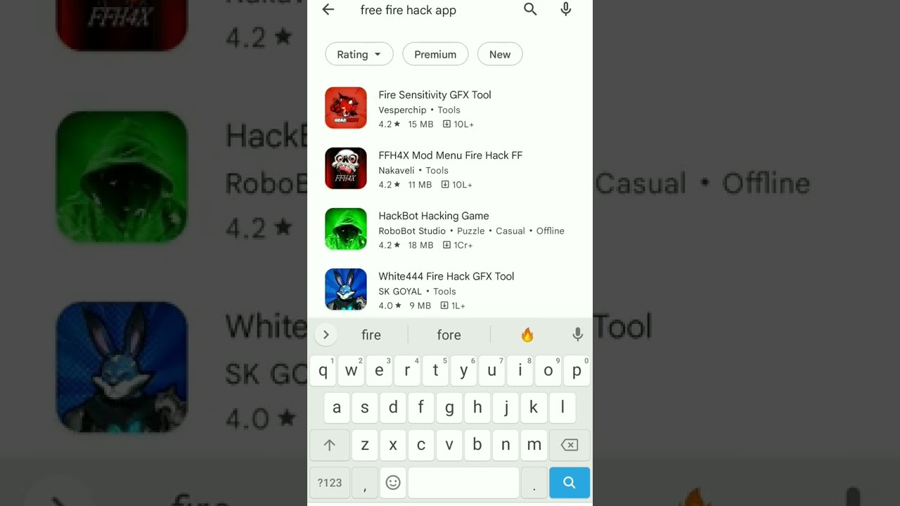free fire new hack available to play store 