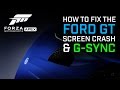 Forza 6 APEX - Ford GT Screen Crash &amp; G-Sync FIX