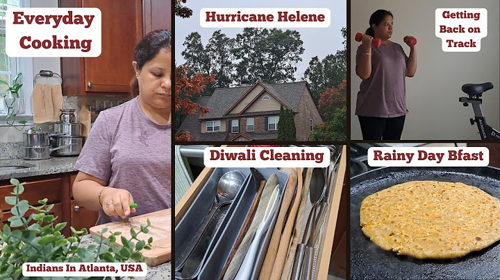 Hurricane Helene Day | Cooking Everyday Meals | Diwali Cleaning Started | Getting Back on Track