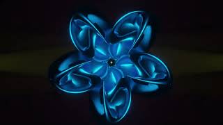 colorful strobe lights pulse in an abstract futuri