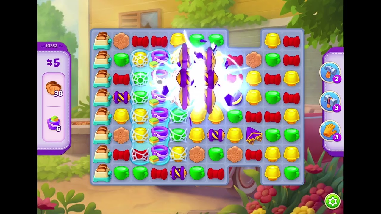 HomeScapes Level 10732 no boosters