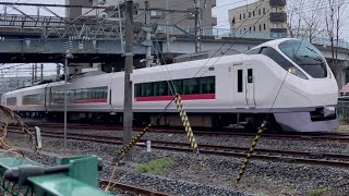 【ジョイント音がいっぱい聞ける場所】16M 常磐線特急ひたち16号品川行き E657系 通過 (K-1編成)