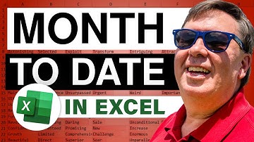 Excel - How to Calculate Month to Date or MTD in an Excel Pivot Table - Duel 181 - Episode 2081