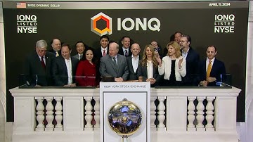 IonQ (NYSE: IONQ) Rings The Opening Bell®