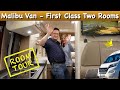 Malibu Van Neuheit 2021: First Class - Two Rooms exklusive "Roomtour"
