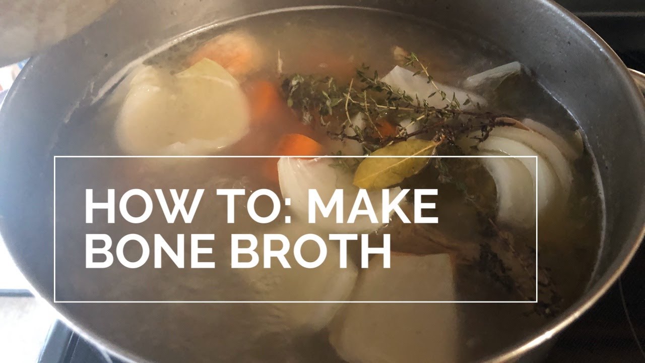 HOW TO Make Turkey Bone Broth YouTube