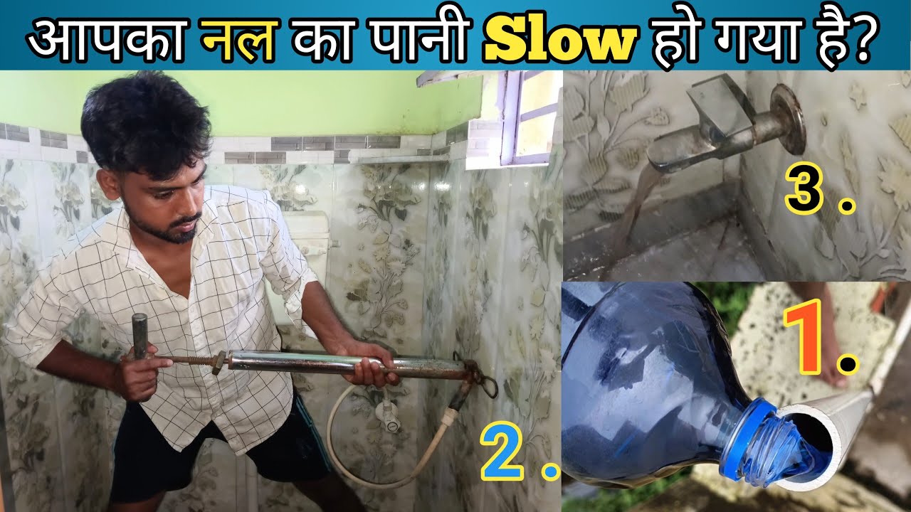 Water Pipeline Cleaning at Home How To Clean Water Pipeline at Home
