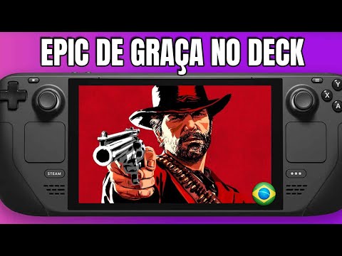 STEAM DECK USANDO HEROIC PARA JOGOS GRATIS DA EPIC