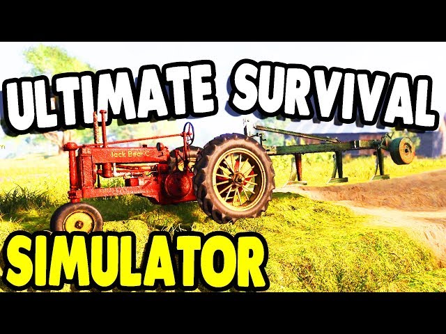 A Realistic Homesteading Game!- Farm, Harvest, Hunt & Build in