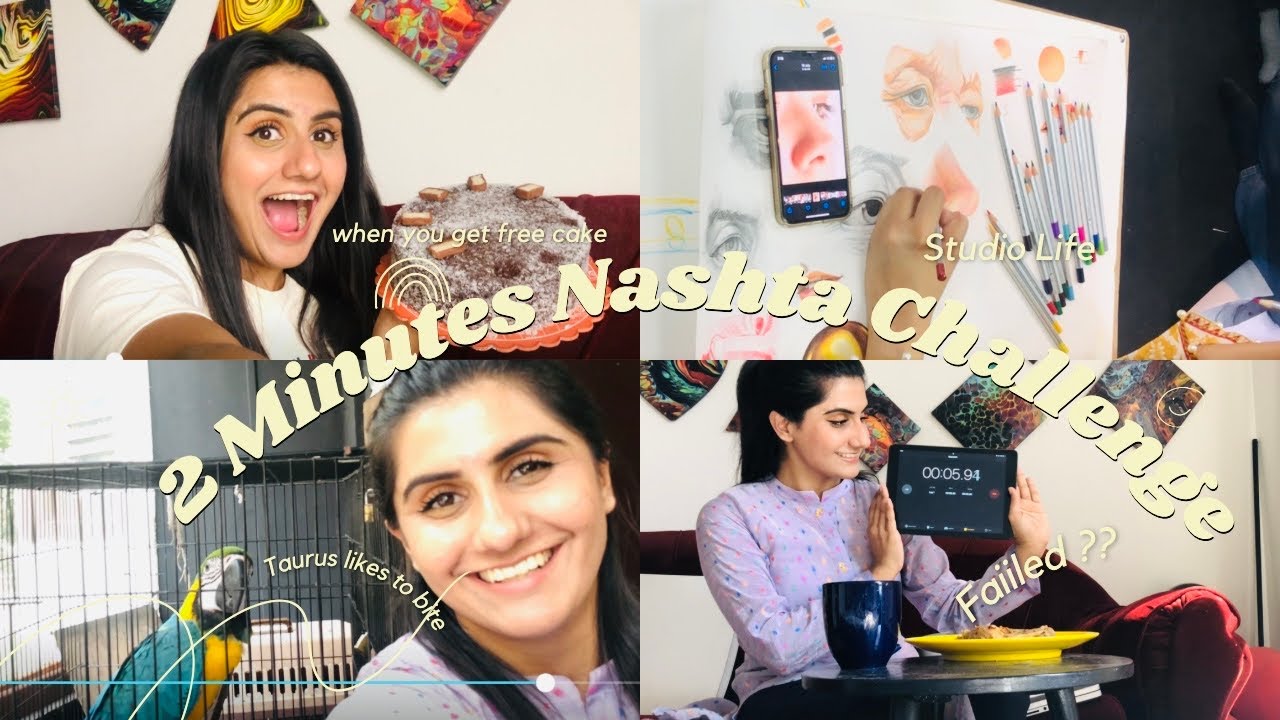 2 Minutes Mein Nashta Kia? | Free Cake Mil Gaya |  Daily Vlogs | TS