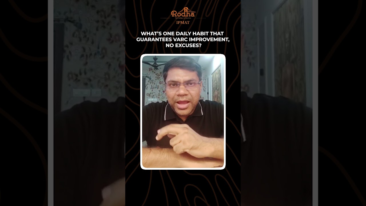 One habit that’ll change your VARC prep forever. No excuses. Start today. 