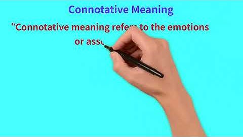 Seven(7) Types of Meanings by Geoffrey Leech