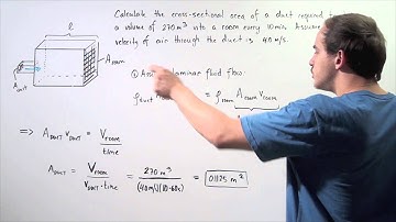 Equation of Continuity Example # 2