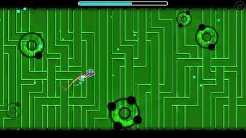 Geometry Dash (Exobyte By TriAxis) VERY DETAILED!