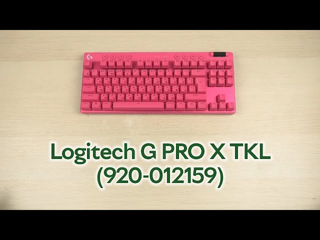 Розпаковка Logitech G PRO X TKL Lightspeed Magenta Tactile (920