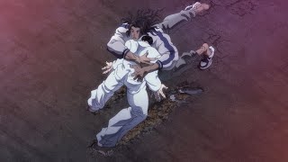 Dinosaur Power - Hanayama vs Pickle | Baki Hanma S2 - Dub English // (2023) アニメ「範馬刃牙」Full Fight