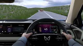 XEV 9S | ADAS | Collision Mitigation System - Detection Scenarios Cow