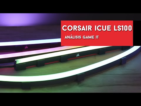 Corsair iCUE LS100, #review, unboxing y demo de iluminación |GameIt ES