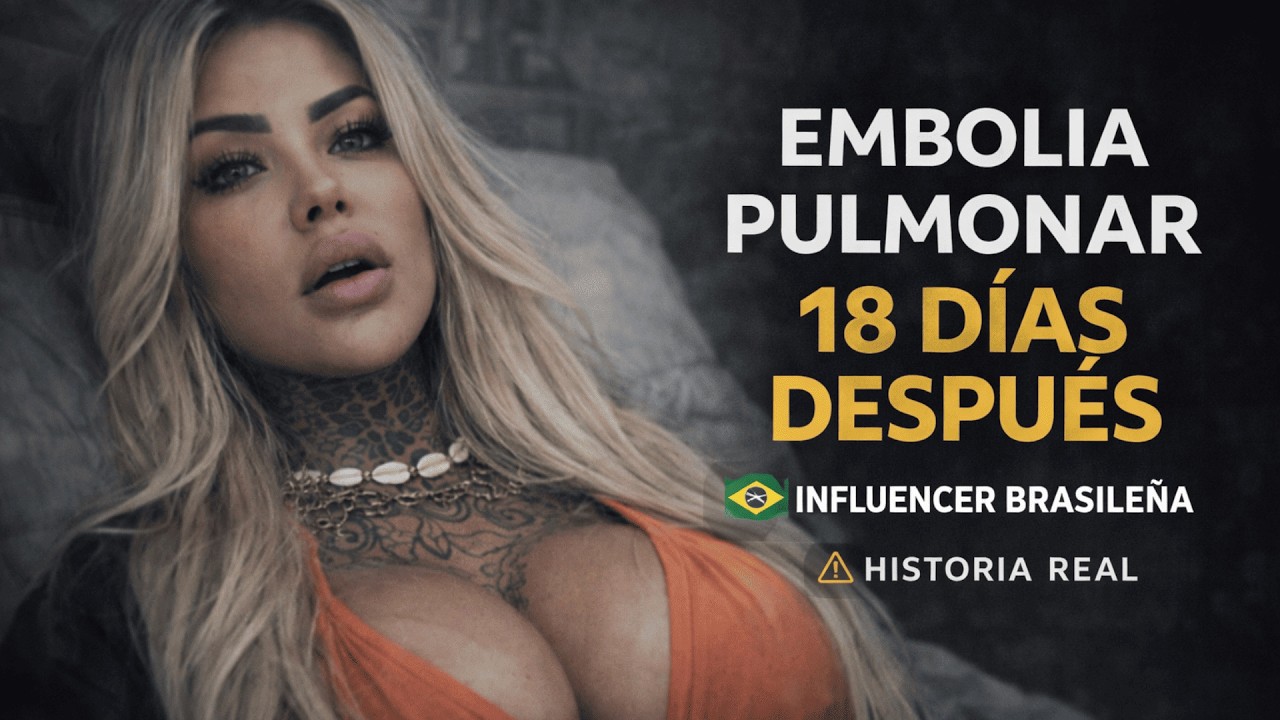 Embolia pulmonar después de cirugía estética: lo que debes saber