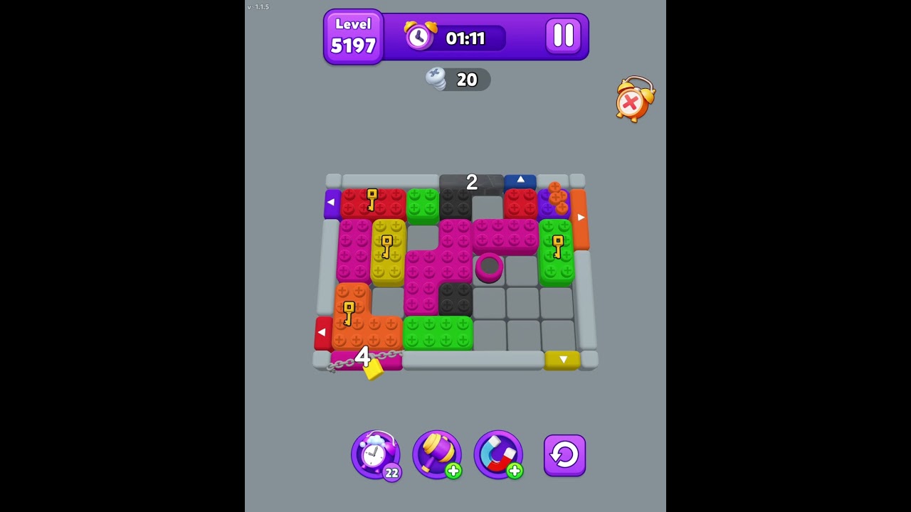 Block mania color jam level 5197 1-7-26