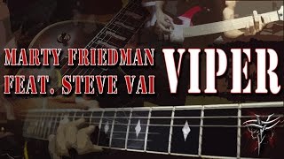 MARTY FRIEDMAN feat. STEVE VAI - VIPER (GUITAR COVER BY: RASHIDIN)