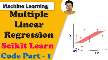 Multiple Linear Regression using Scikit Learn | Coding Part 1