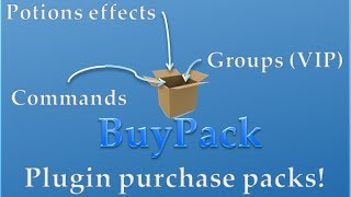BuyPack | Bukkit Server Plugin | GastUpload