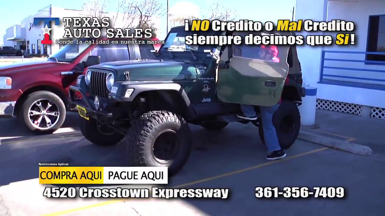 Texas Auto Sales Commercial in Spanish YouTube