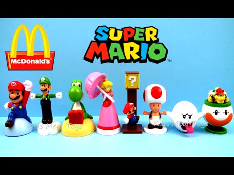 2016 Mcdonalds Nintendo Super Mario Set Of 8 Happy Meal Kids Toys Review Japan 2016 Mcdonalds Nintendo Super Mario Set Of 8 Happy Meal Kids Toys Review Japan