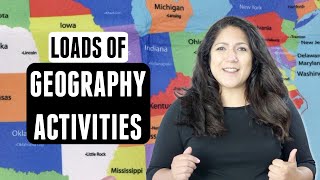 How to Teach GEOGRAPHY - Ideas for US Geography Activities