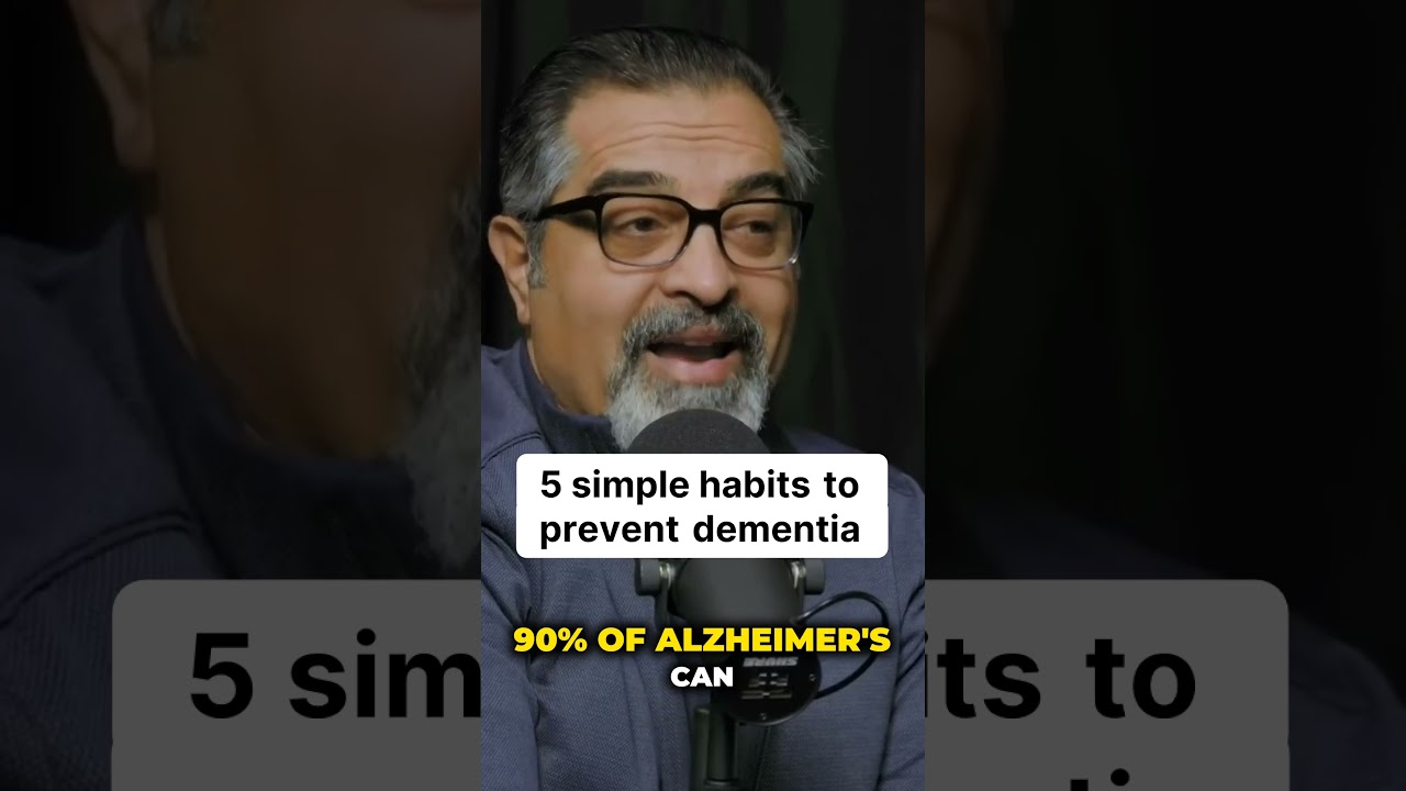 5 simple habits to prevent dementia