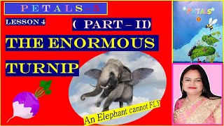‍ The Enormous Turnip | PETAL-5 (UP Primary) l Question - Answers | Animated | Hindi explanation