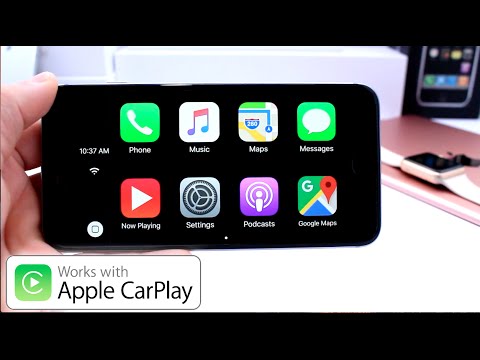 Apple CarPlay on iPhone or iPad - YouTube