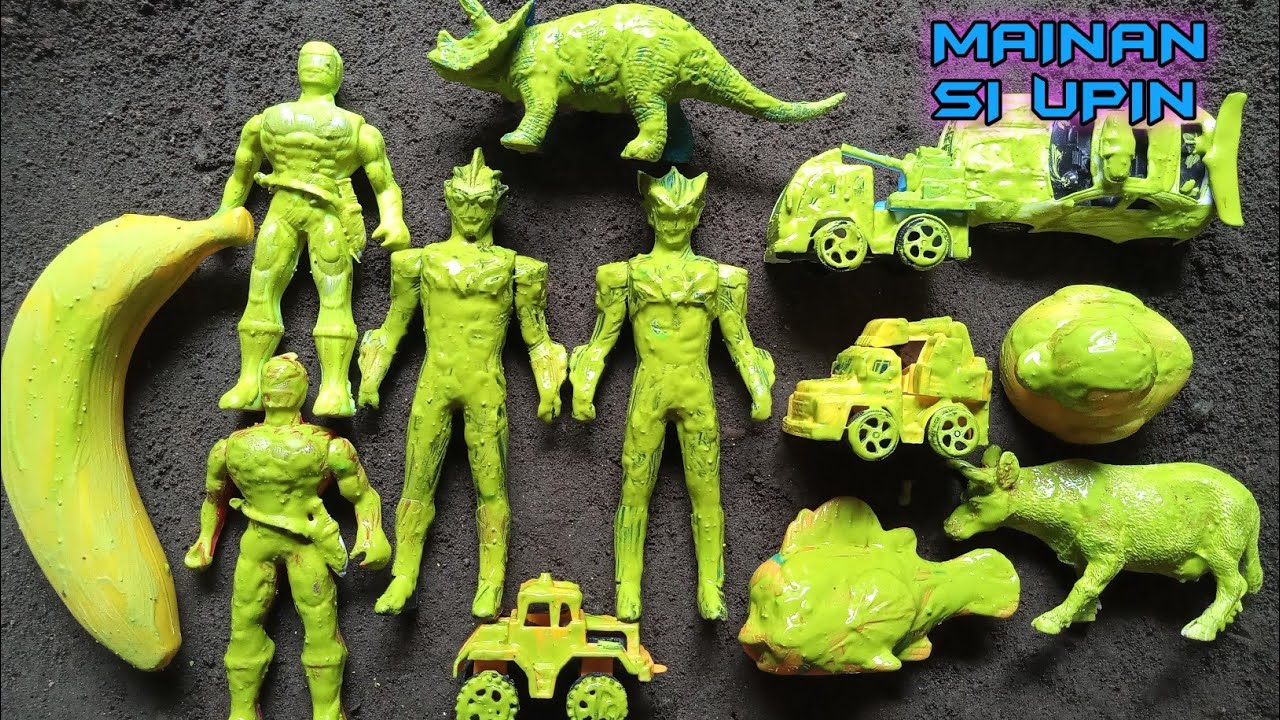 MAINAN MOBIL,MOTOR,ULTRAMAN,POWER RANGERS,IKAN,DINOSAURUS,PISANG,HEWAN ...