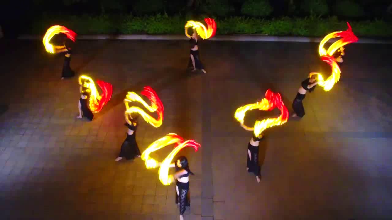 Belly dance LED fans YouTube