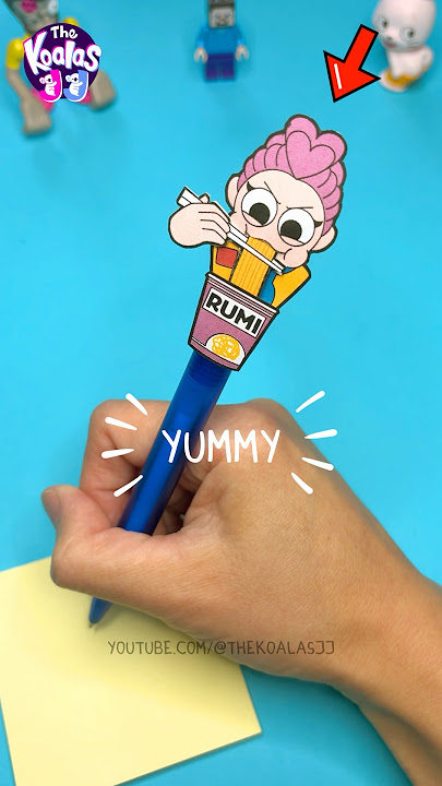 Making a Kpop Demon Hunter RUMI Pen That Will AMAZE Your Friends! #sprunki #kpopdemonhunter