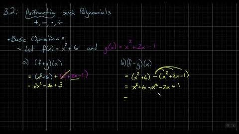 1st and 6th Hour Algebra 2 (11/13/25) - Lesson 3.2.1 - Defining Polynomial Arithmetic