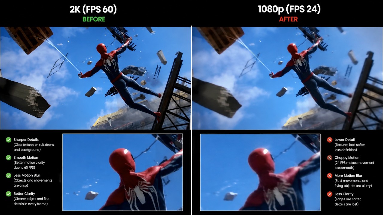 THE MATCH CUT TRANSITION AI ENHANCE