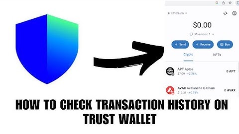 How to check transaction history on Trust wallet